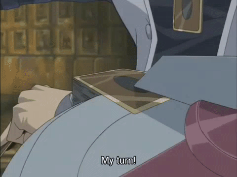 Everyone is so confused why is Kaiba laughing to draw a damn card out! on Make a GIF