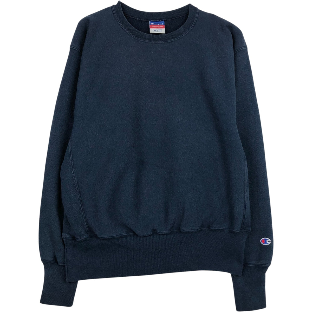 Champion Reverse Weave Reverse Weave Blank Sweatshirt, Men's Size Medium unclear navy blue type Vintage Second Hand