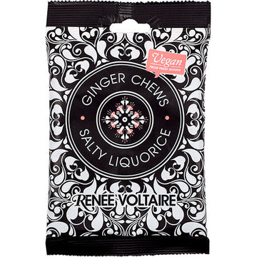 Renée Voltaire Ginger Chews saltlakris | 84 g fra Renée Voltaire
