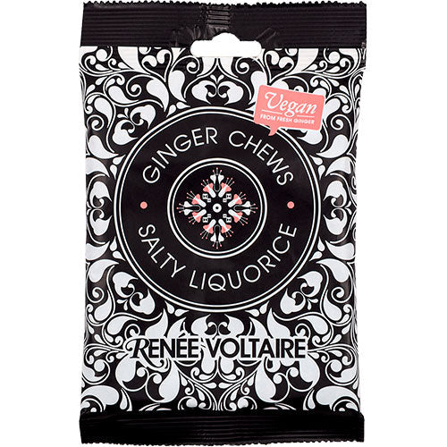 Renée Voltaire Ginger Chews saltlakris | 84 g fra Renée Voltaire