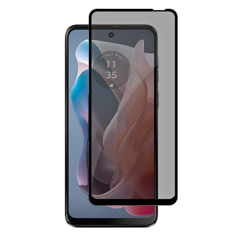 [Full Covered][Privacy] Motorola Moto G14 -  9H Hardness Anti-Spy Tempered Glass Screen Protector - i-Station Mobile Phone & Electronic Device Repair and Accessories