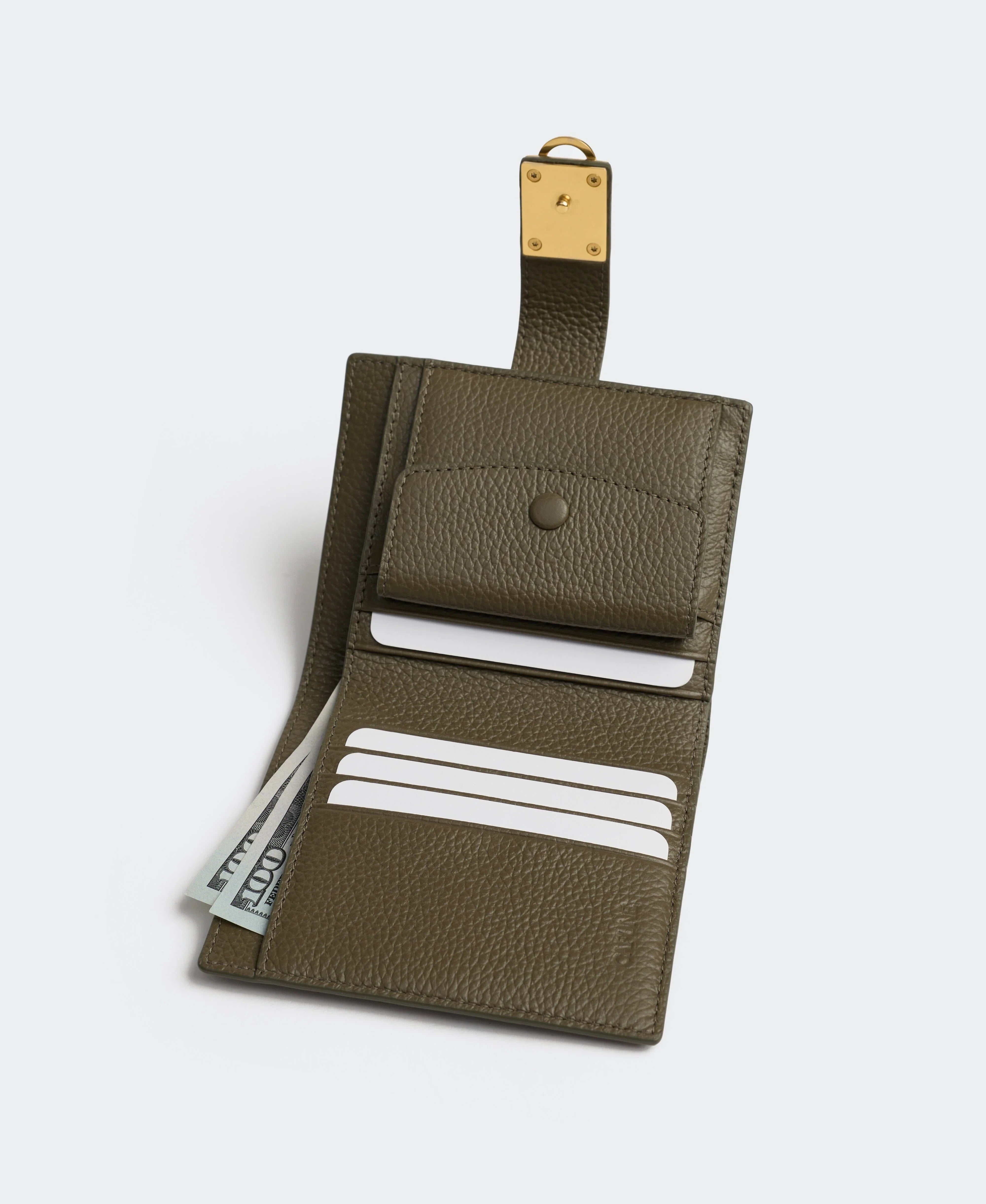 Stance Flap Wallet - Moss