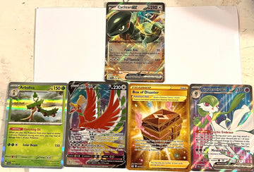 Got a Cyclizar ex Box for my first Scarlet/Violet set purchase. Here're the pulls from the packs. : r/PokemonTCG