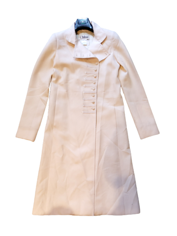 Mid-length wool coat