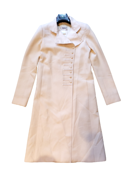Mid-length wool coat