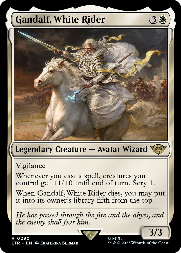 The Lord of the Rings: Tales of Middle-earth™ Starter Kit Decklists
