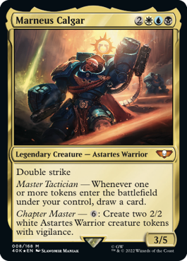 The Commanders of Warhammer 40,000