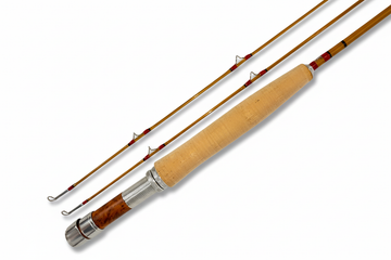 Deluxe Series bamboo fly rods - handcrafted Tonkin cane with nickel-silver ferrules and silk wraps