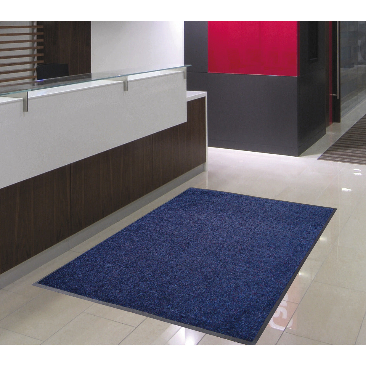 Waterhog Mat Tri-Grip Blue