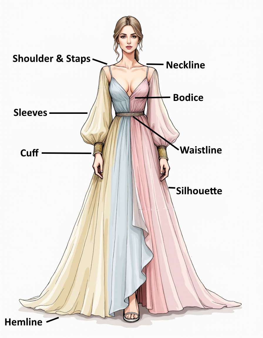FAQ Parts Of A Dress