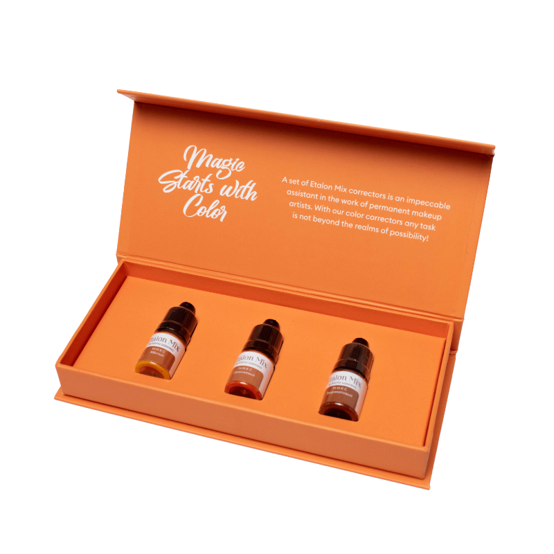 etalon mix pmu brows corrector mini set 5 ml