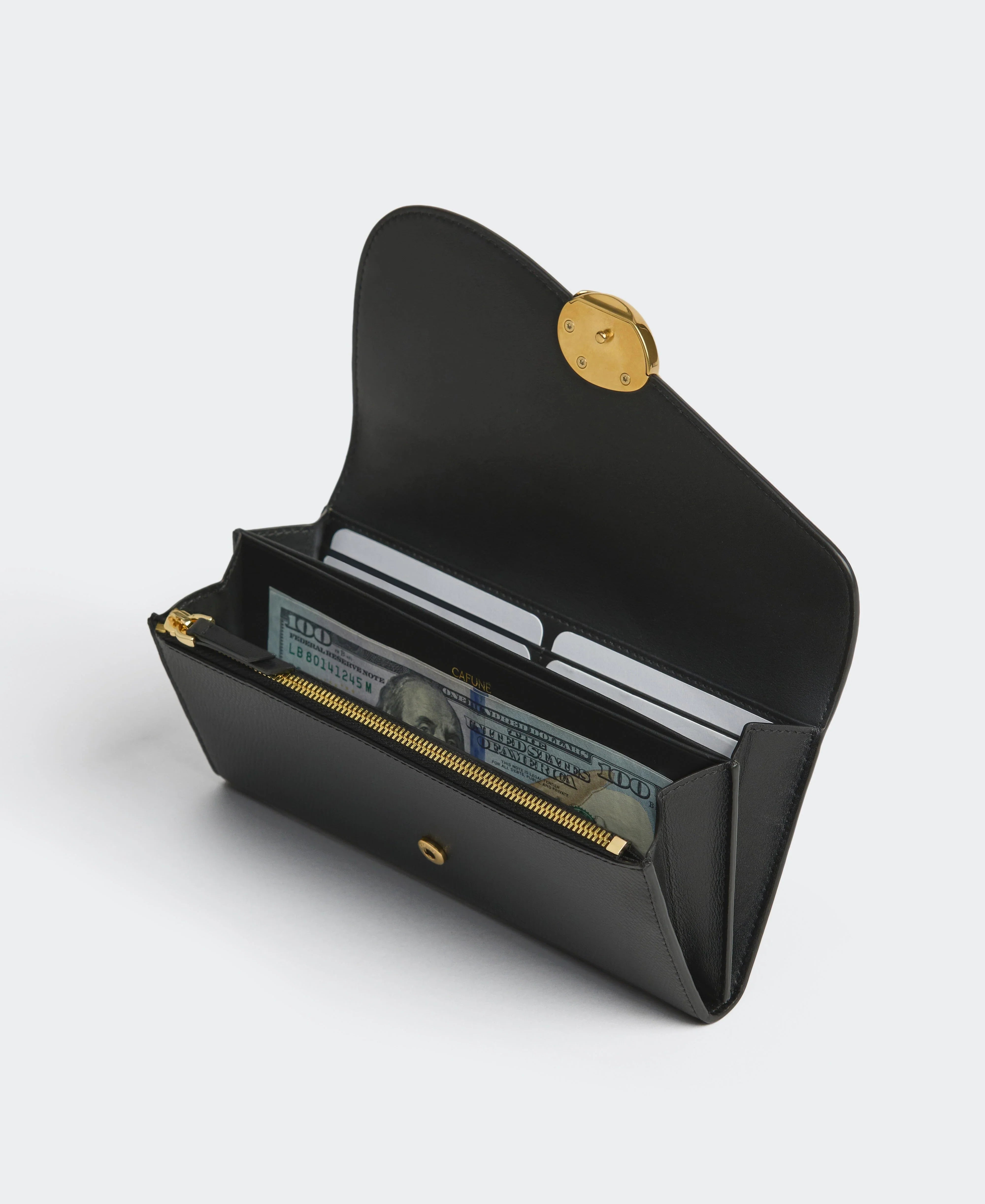 Basalt Long Wallet - Black