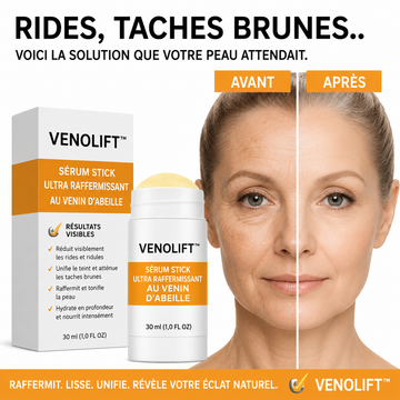 Venolift™ Stick Sérum Ultra-Raffermissant au Venin d'Abeille | Efface les rides en 5 minutes!