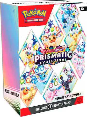 Pokémon Trading Card Game: Scarlet & Violet Prismatic Evolutions Booster  Bundle 10-10025-101