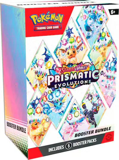 Pokémon Trading Card Game: Scarlet & Violet Prismatic Evolutions Booster  Bundle 10-10025-101