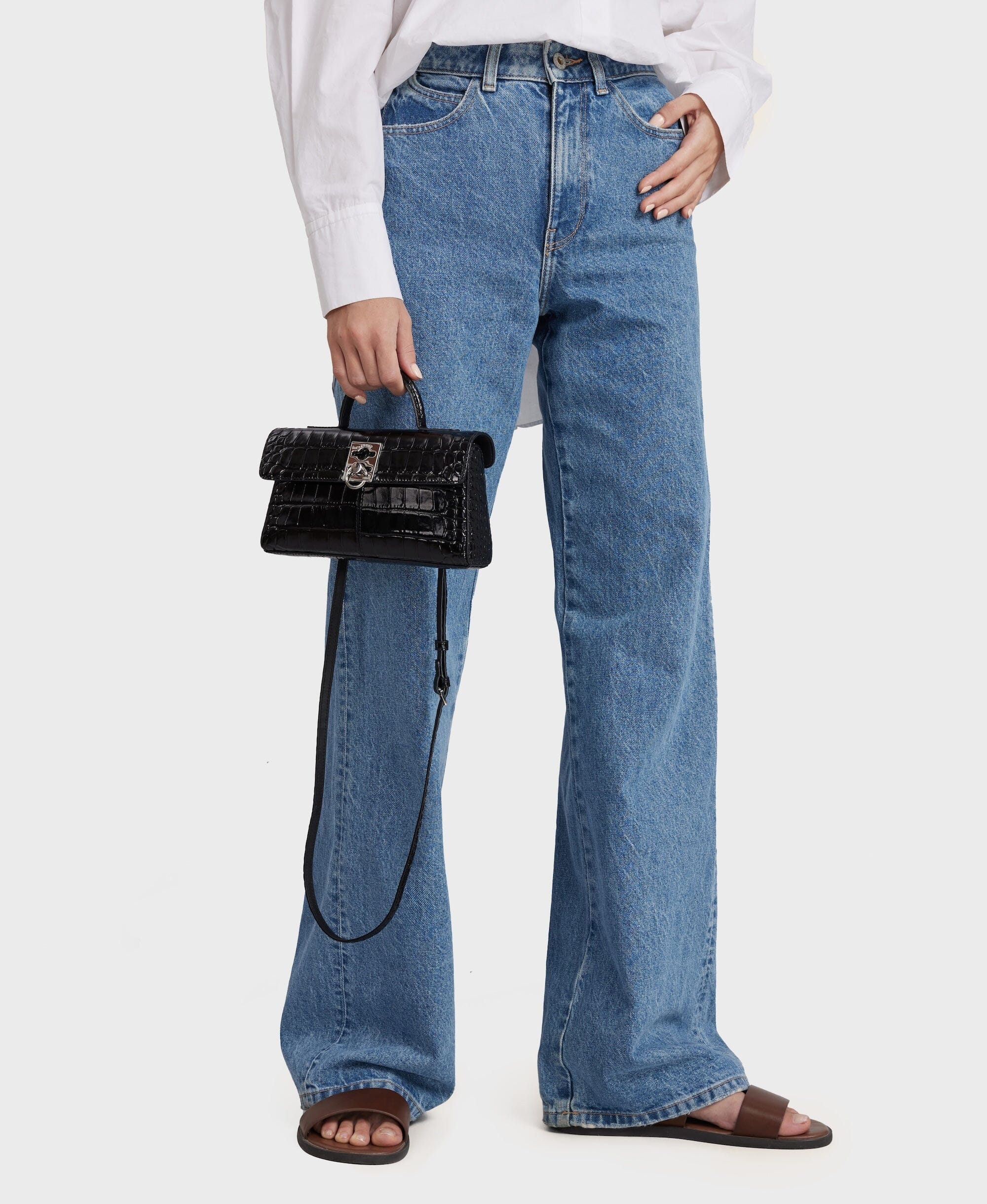 Stance Wallet - Black(Croc)