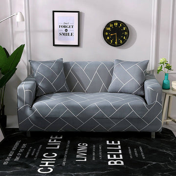Housse de canapé extensible motifs FAIRFIELD | Ajustable