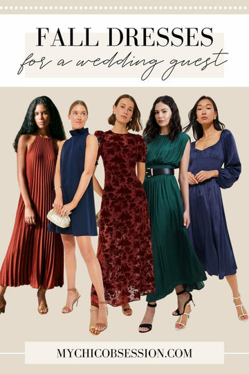 Say Yes to the Best Fall Wedding Guest Dresses