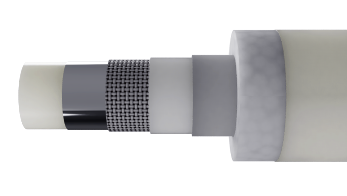 flexible Kältemittelleitung 3m 1/4"+3/8" aus thermoplastischen Mehrschicht System - TÜV Zertifiziert