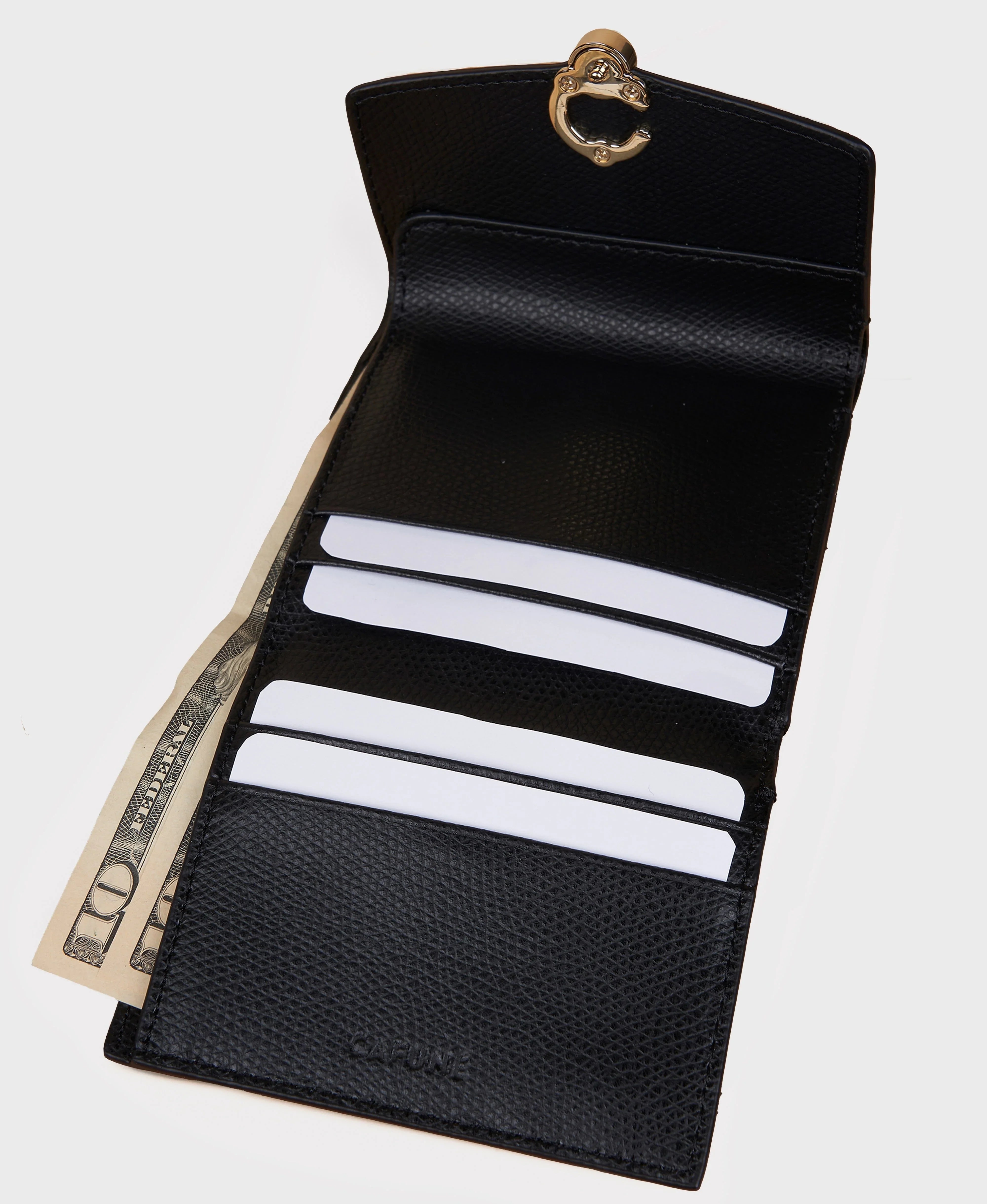 Double-C Wallet - Black