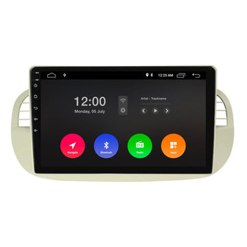 Fiat 500 Car Stereo and Navigation with Apple CarPlay & Android Auto | Pro