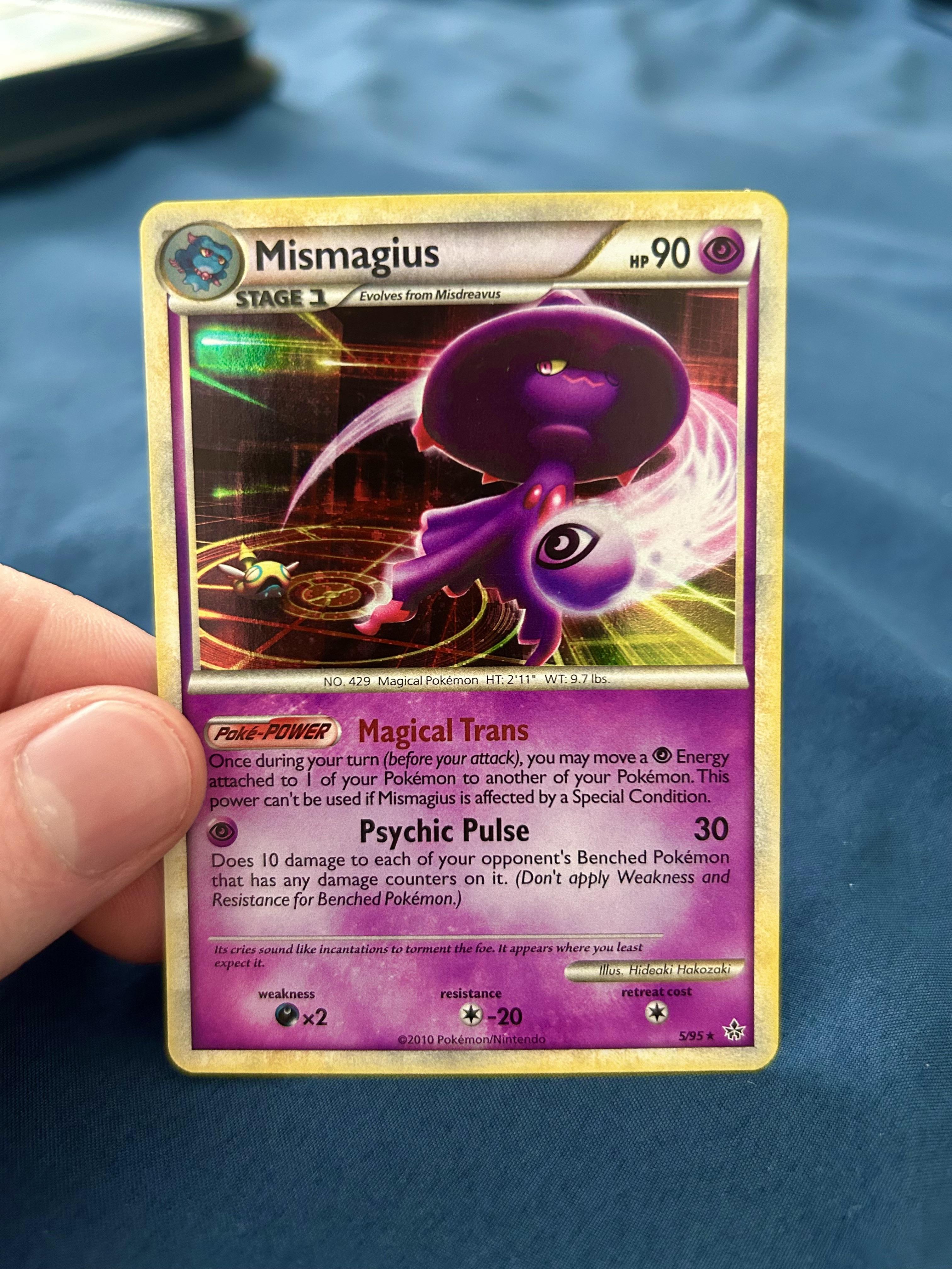 Finally got all of the Mismagius arts! : r/PokemonTCG