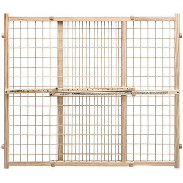 Evenflo Position and Lock Wide Doorway Gate, Tan