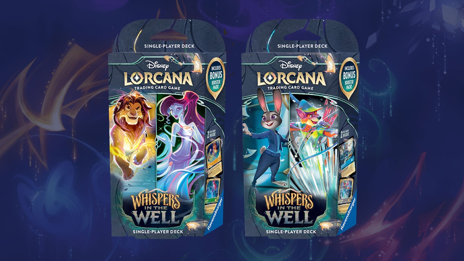First Impressions of Disney Lorcana: Whispers in the Well TCG's New Starter Decks