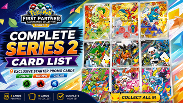 Complete First Partner Illustration Collection Series 2 Card List – Sawadeekard