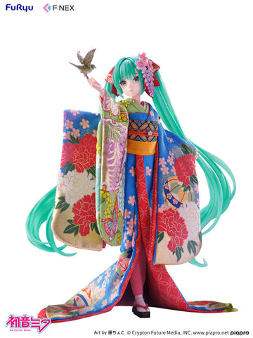 Yoshitoku x F:NEX Hatsune Miku -Japanese Doll- 1/4 Scale Figure [50% Deposit Required]