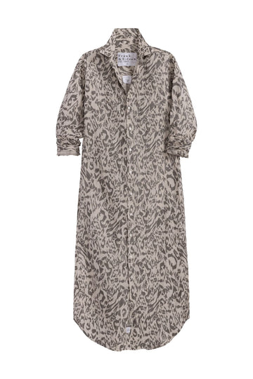 Frank & Eileen Rory Maxi Shirtdress - Vermillion
