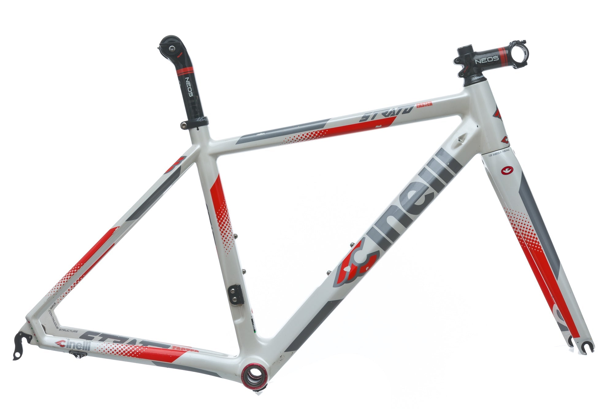 Cinelli Strato Faster XS Frameset- 2016 drive side