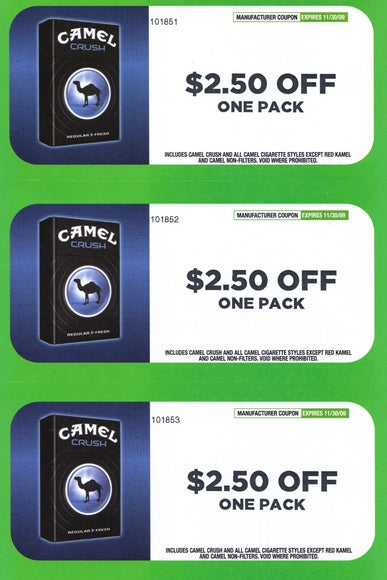 Camel Cigarettes Coupons 2022 Printable Camel Cigarettes, Blue, Turkish &  Domestic Blend | Cigarettes