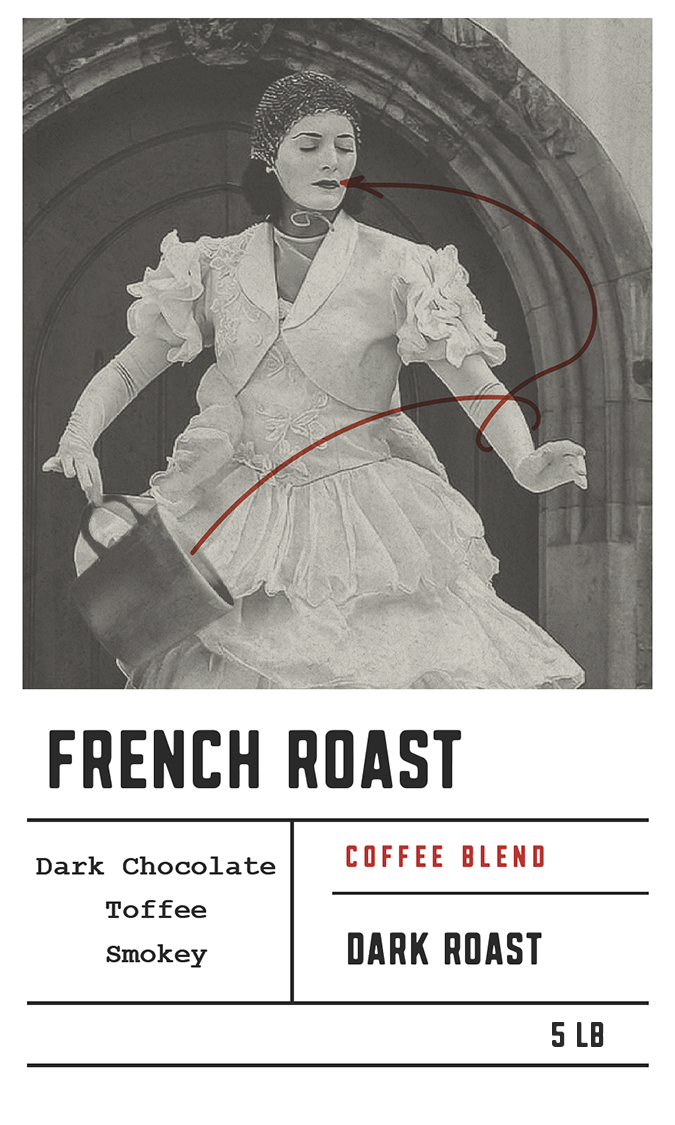 Dilworth Coffee French Roast 5lb Bulk Bag