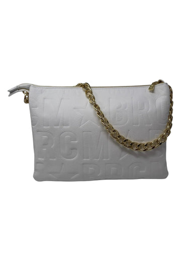 Borsa A Spalla Donna Mbrc Con Logo In Rilievo Macro Doll L256
