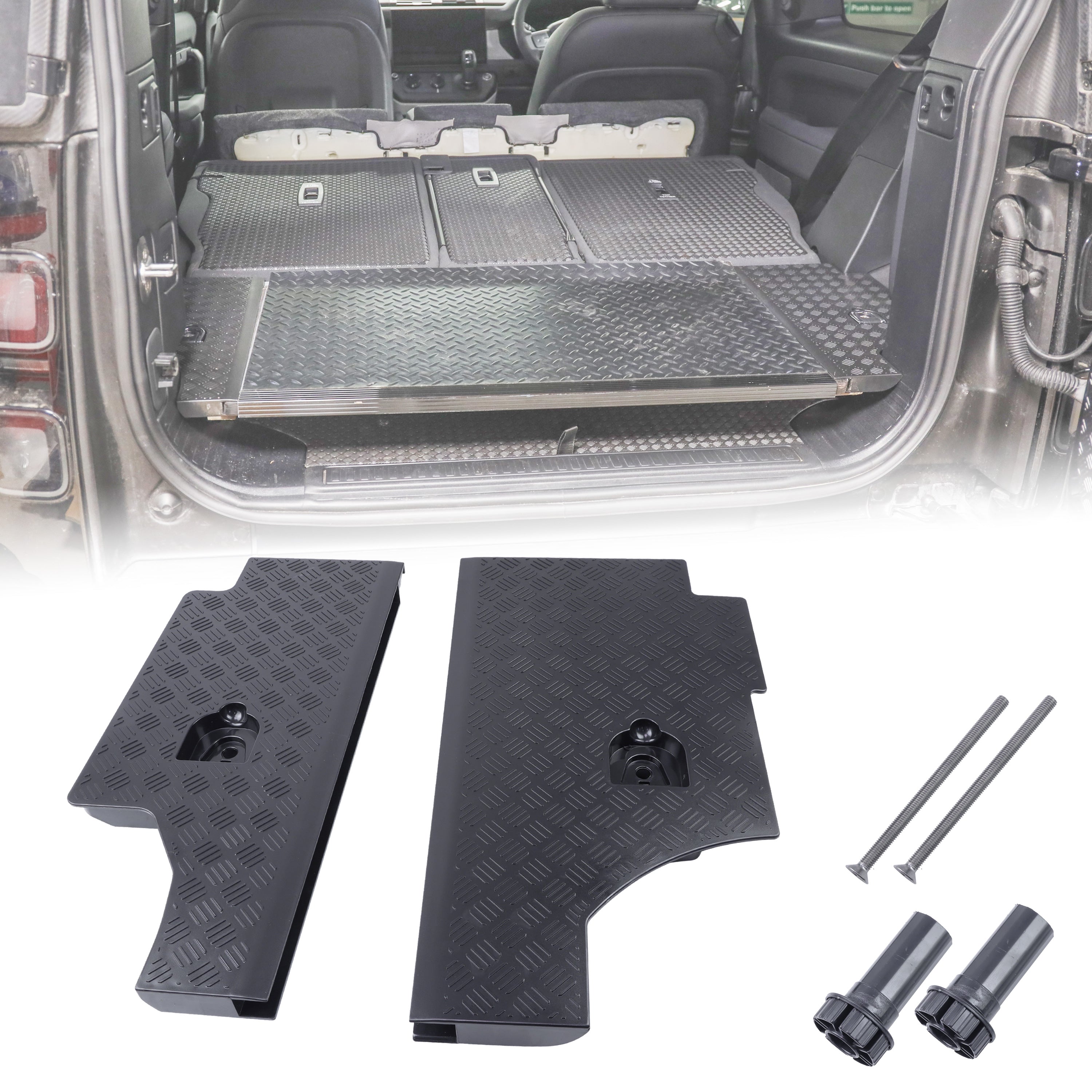 Raised Boot Floor for Land Rover Defender L663 90 - Side Support Kit