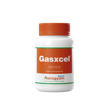 Gasxcel Ayurvedic tablet for gas, bloating, flatulence and digestive relief – SGVP Aarogyam