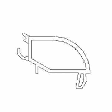 Gealan Fenster Weiss (ähnlich RAL9016) / 40cm Gealan Kunststoff Glasleiste 715400GC