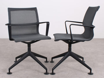 Gebrauchter Vitra Physix Conference Konferenzstuhl Black Pearl