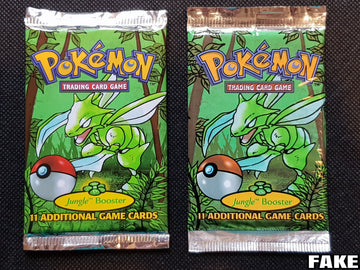 Real vs Fake Booster Pack Comparison & More - Articles
