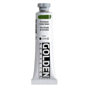 Golden Heavy Body Chromium Oxide Green
