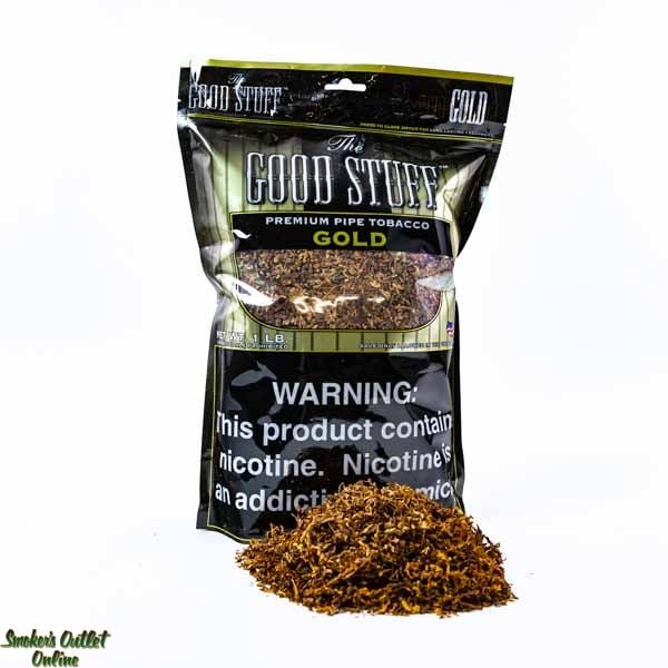 Good Stuff Pipe Tobacco 1lb Gold at Smoker's Outlet Online