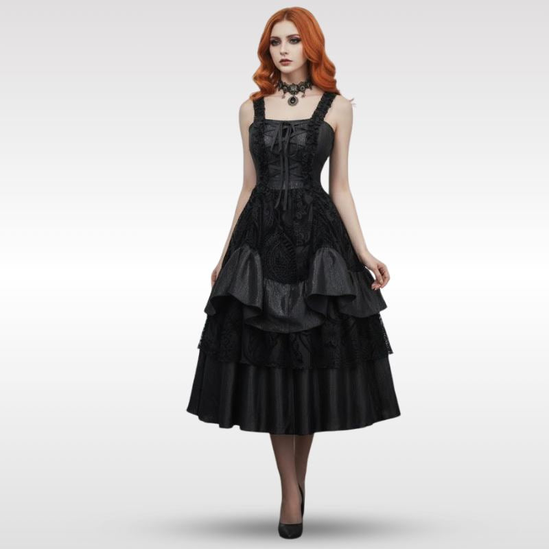 Gothic Victorian prom Dress