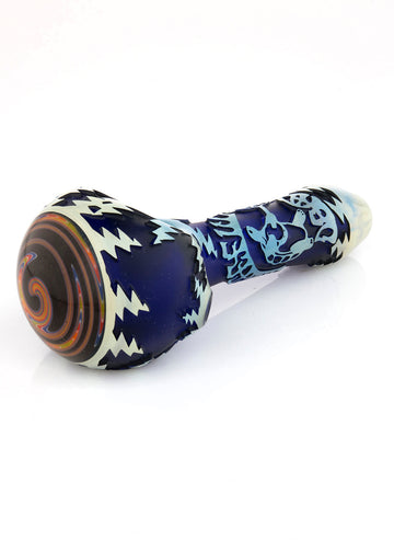 Grateful Dead Colored Tubing Wig Wag Spoon #8 by Liberty 503