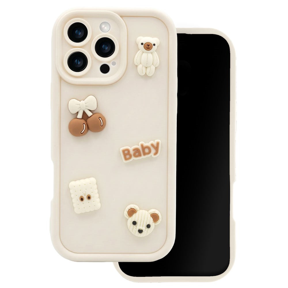 Samsung Galaxy A37 TFO Ultra Trendy 3D Case - Beige Bear