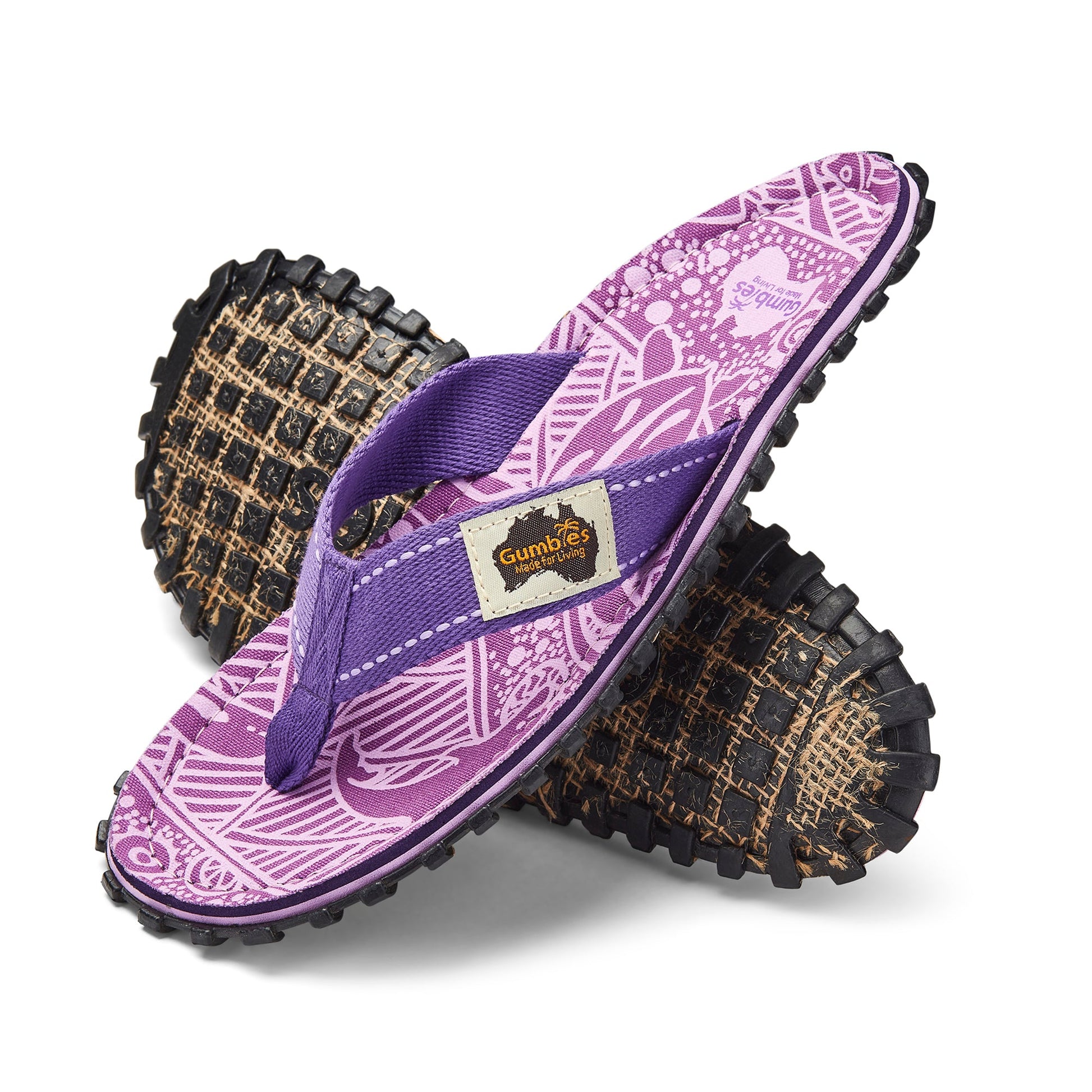 Islander Thongs - Women's - Purple Signature