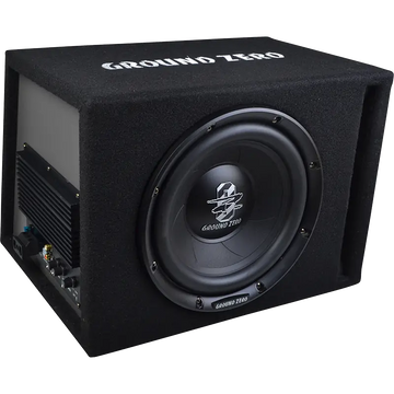 Ground Zero GZIB 25BR-ACT 10" 250w Vented Active Subwoofer Enclosure