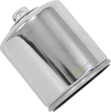 Harley Davidson oliefilter, krom - Racing - HiFlo - Pitboxen.dk