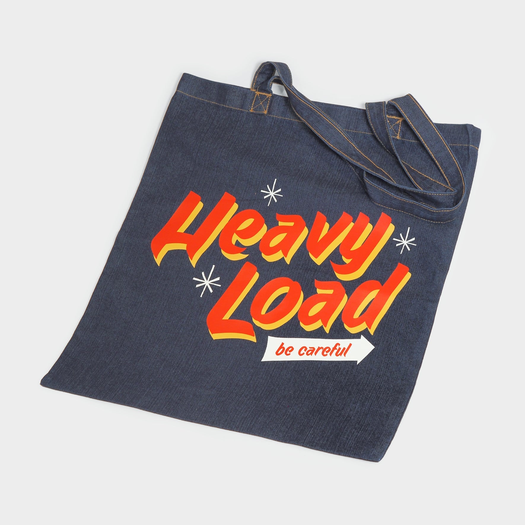 Heavy Load Denim Tote Bag