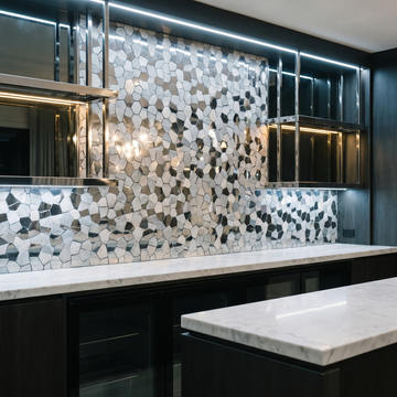 Polygoon Zilver - bar sfeerbeeld